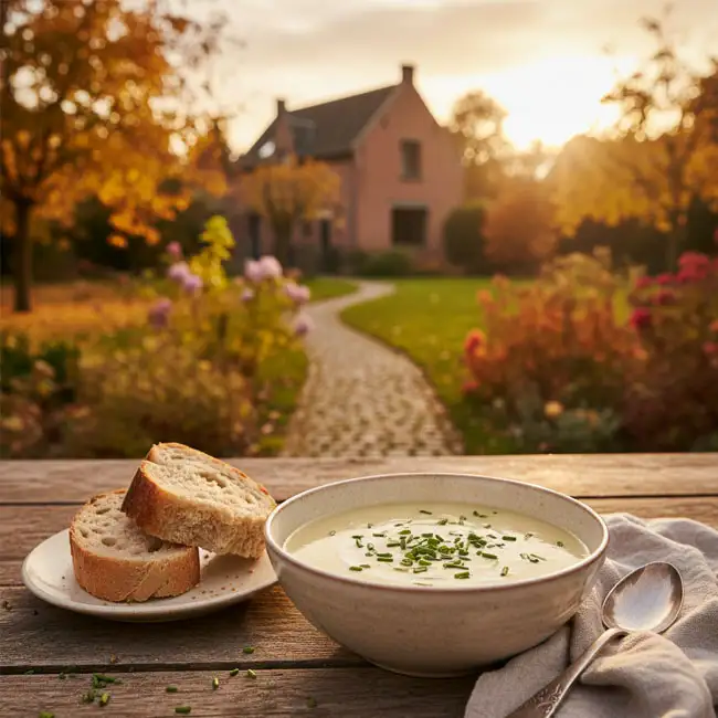Belgian Leek & Potato Soup – Best soup recipe from Belgium